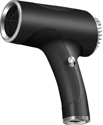 Produktbild von Schnurloser Haartrockner, Haartrockner mit wiederaufladbarem Akku,kleiner kompakter Haartrockner, schnell trocknend für Damen und Herren, 2600 mAh（Schwarz）