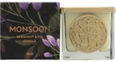 Obrázek produktu pro Monsoon Bergamot & Fig vonná svíčka 180 g