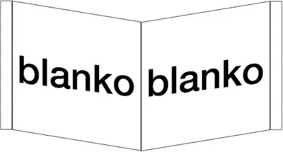 Produktbild von Dreifke® Winkelschild, blanko, Kunststoff - 200x200x1 mm Kunststoff