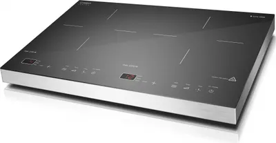 Image de Caso S-Line 3500 - Plaque de cuisson double - inox