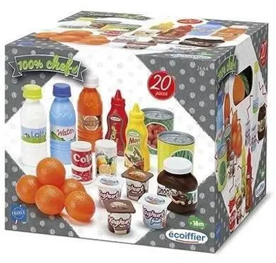 Immagine prodotto di ECOIFFIER CHEF Pack Drive Accessories Dinette - 20 pieces - 100% chef