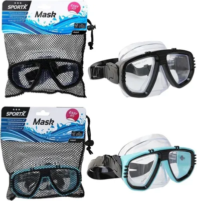 Image de Sportx Volwassenen Zwemmasker 3 Sterren Assorti