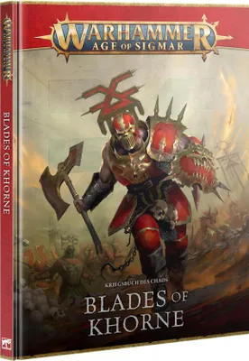 Productafbeelding van WH Age of Sigmar: Kriegsbuch des Chaos - Blades of Khorne - 4. Ed. (HC, dt.)