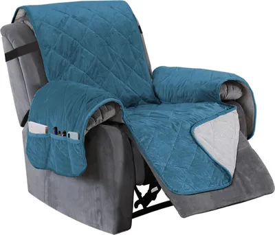 Produktbild von （Pfauenblau）Liegeschutzbezug, Schonbezug für Liegestuhl, Liegestuhlbezug für Haustiere, Stuhlbezug für Haustiere, waschbarer Sofa-/Stuhlbezug für Haustiere