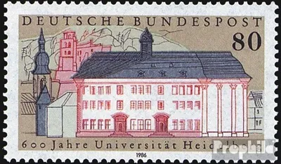 Produktbild von Briefmarken BRD (BR.Deutschland) 1986 Mi 1299 (kompl.Ausg.) FDC 600 Jahre Universität Heidelberg