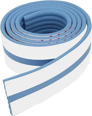 Image de Coussin de sécurité pour enfants pour coins et bords - bleu, 1,95 m.