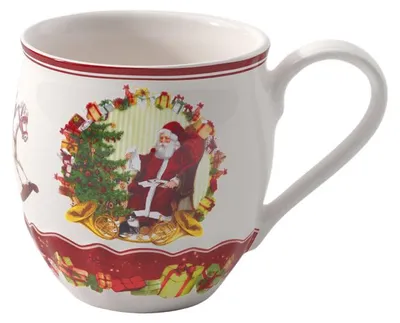 Immagine prodotto di Villeroy & Boch Toy's Fantasy Henkelbecher, Santa 14,5 x 10 x 10,5 cm Vorteilsset 4 Stück 1483324843 4003686411036