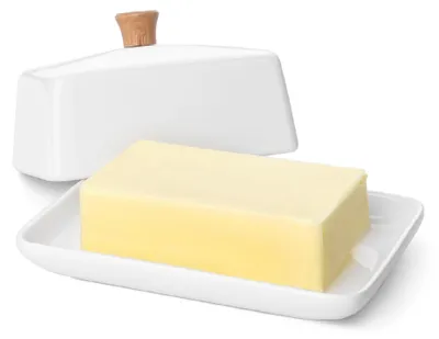 Produktbild von Keramische Butterdose mit Deckel für frische Butter