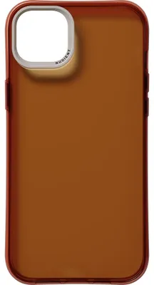 Imagen del producto de Funda NUDIENT, tipo "Case", color marrón, compatible con Apple iPhone 14 Plus, tamaño 17 cm (6.7")