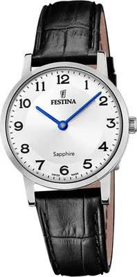 Produktbild von Festina Damen Uhr Swiss Lederarmband schwarz D2UF20013/5