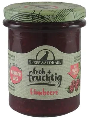Produktbild von Himbeere Fruchtaufstrich von Spreewald-Rabe (210 g)