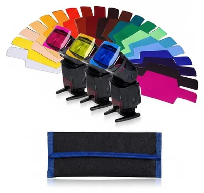 Immagine prodotto di InAndOutdoorMatch - Set di pellicole colorate - 20 colori - PVC, Immagine generata dall'IA