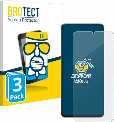 Produktbild von 3x BROTECT Entspiegelungs Schutzglas für Samsung Galaxy S21 Plus 5G Schutzfolie Panzer Folie Glas Display Schutz matt