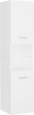Immagine prodotto di Mobile da Bagno Bianco 30x30x130 cm in Legno Multistrato