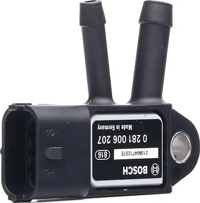 Produktbild von BOSCH 0 281 006 207 Abgasdruck Differenzdrucksensor für NISSAN Qashqai / Qashqai +2 I (J10, NJ10) passend für MERCEDES-BENZ B-Klasse (W246, W242)