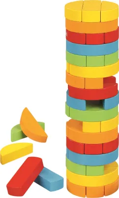 Produktbild von Geschicklichkeitsspiel Wackelturm, rund