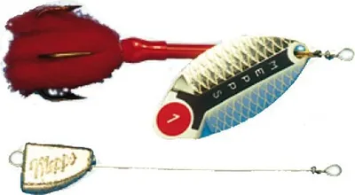 Produktbild von Mepps Lusox Spinner Gr. 0 silber 7g Bleikopfspinner