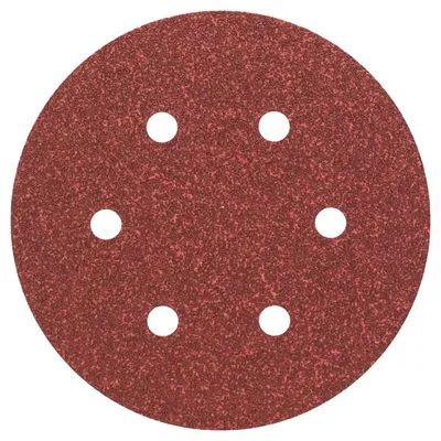 Produktbild von Schleifblatt C430, 150 mm, 60, 6 Löcher, Klett, 5er-Pack