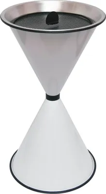 Produktbild von SZ Metall Standaschenbecher weiß