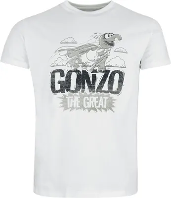 Produktbild von The Muppets T-Shirt Herren Gonzo - The Great weiß XL