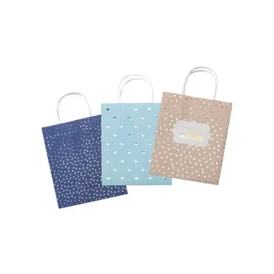 Produktbild von folia Papiertüten HOTFOIL Kraftpapier 180 x 80 x 210 mm 12 Stück