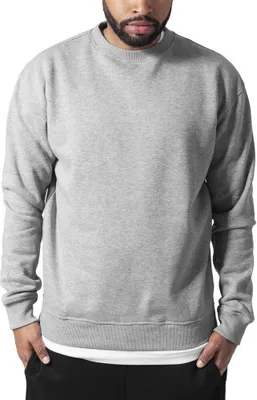 Obrázok produktu pre Urban Classics TB014E | Pánska mikina s golierom - farba: sivá - veľkosť: L