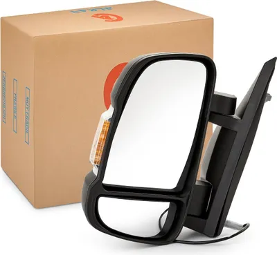 Produktbild von ALKAR 9203922 Außenspiegel Seitenspiegel Links für FIAT Ducato Kastenwagen (250, 290) Konvex Manuell