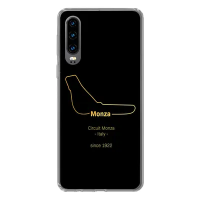 Produktbild von MuchoWow® Handyhülle Schutzhülle Hülle für Huawei P30 Formel 1 - Monza - Rennstrecke Silikon Softcase Handy Hülle - Kartenbesitzer