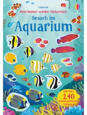Obrázok produktu pre Mein Immer-wieder-Stickerbuch: Besuch im Aquarium
