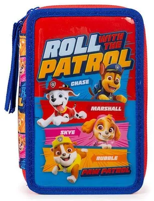 Obrázek produktu pro Penál pro děti, design Paw Patrol, zapínání na zip