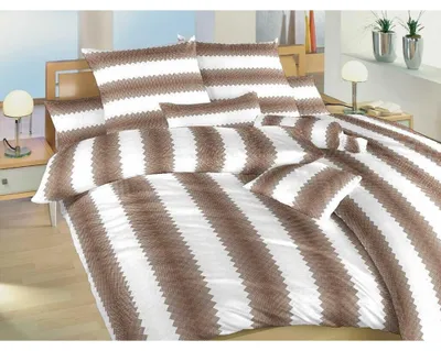 Obrázek produktu pro Bavlněné povlečení Had hnědé 140x200, 70x90 cm