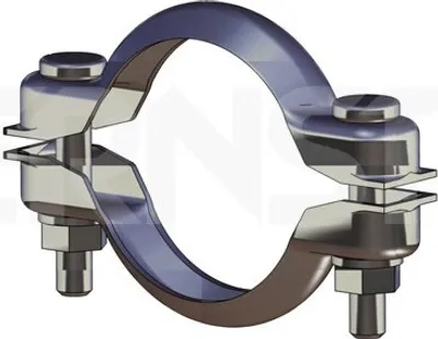 Produktbild von ERNST Klemmstücksatz Abgasanlage 495509 für RENAULT TWINGO I (C06) 58mm