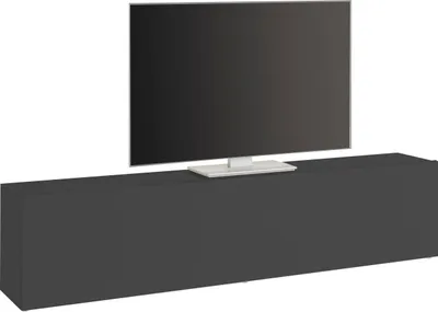 Produktbild von TV-Board >Benevent< in Anthrazit matt - 180x40x30cm (BxHxT)