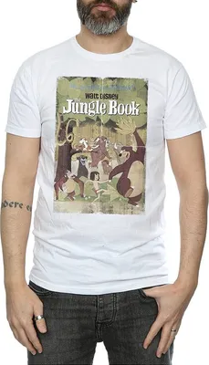 Produktbild von Jungle Book - T-Shirt für Herren BI1523 (M) (Weiß)