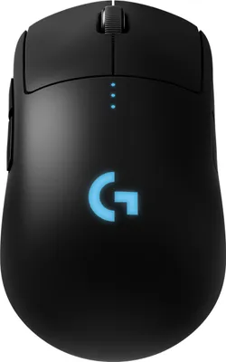 Zdjęcie produktu dla Logitech G 910-005273, Oburęczny, Optyczny, RF Wireless, 25600 DPI, 1 ms, Czarny