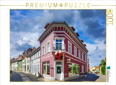 Produktbild von CALVENDO Puzzle Salzmarktstraße Ecke Kreuzstraße | 1000 Teile Lege-Größe 64x48cm Foto-Puzzle für glückliche Stunden