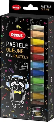 Produktbild von Kredki pastelowe Jumbo 12 kolorów