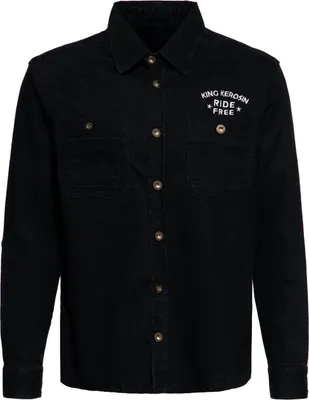 Immagine prodotto di King Kerosin Denim Worker Hemd - Ride Free L