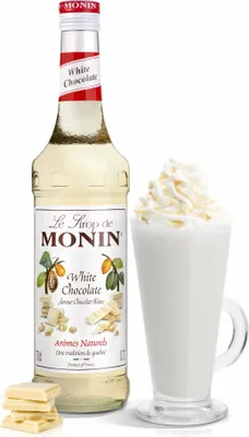 Obrázek produktu pro Le Sirop de Monin WEIßE SCHOKOLADE 0,25l