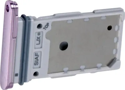 Produktbild von Simkartenhalter passend für Samsung Galaxy S23, S23 Pus, Dual-Nano-SIM Slot, Original Ersatzteil, Lila