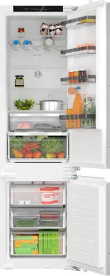 Obrázok produktu pre Bosch KIN96VFD0, séria 4, kombinácia vstavaná chladnička s mrazničkou so spodnou mraziacou plochou, 193,5 x 55,8 cm, plochý pánt
