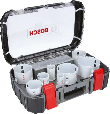 Image de Coffret électricien scies-trépans PROGRESSOR 11 pièces - BOSCH - 2608594194