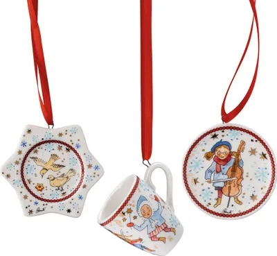 Obrázek produktu pro Hutschenreuther Collectors' Collection 23 Christmas Sounds Mini Set 3-dílný hrnek porcelán 02485-727448-28673