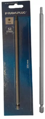 Produktbild von Rawlplug Torx Bit T25 Lang 200mm Hochleistungs-Werkzeug