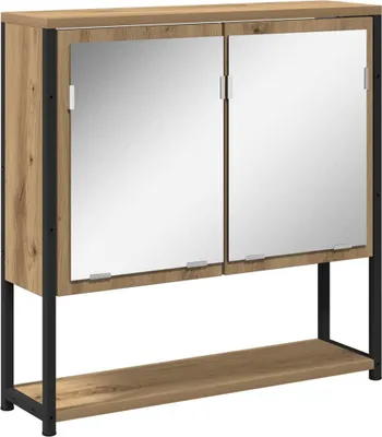 Produktbild von Spiegelschrank Artisan-Eiche 60 x 16 x 60 cm Holzwerkstoff