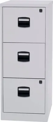 Produktbild von Hängeregistraturschrank 3 Schübe 1-bahnig lichtgrau