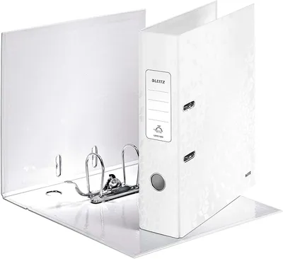 Immagine prodotto di Leitz 1005-00-01 Cartella WOW A4 - 80 mm, bianco perla (S-T)