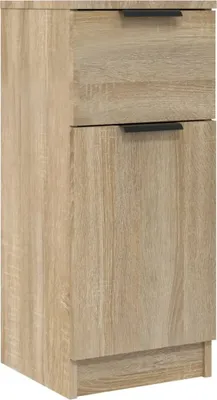 Obrázok produktu pre vidaXL Príborník Sonoma Dub 30x30x70 cm odvodený výrobok z dreva