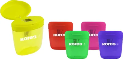 Produktbild von Kores Spitzdose "Deposito one" farbig sortiert