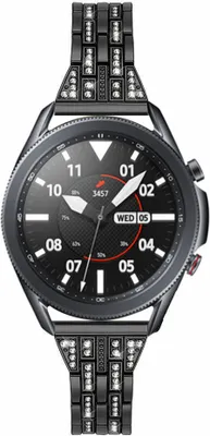 Produktbild von Strap-it Black Diamond Samsung Galaxy Watch 3 45mm Armband